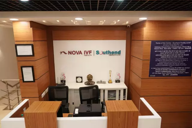 Reception Areas at IVF Centre in Delhi