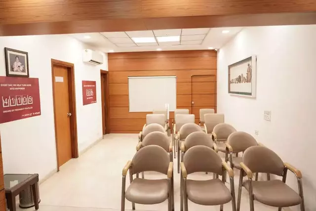 Waiting Areas at IVF Hospital in Delhi