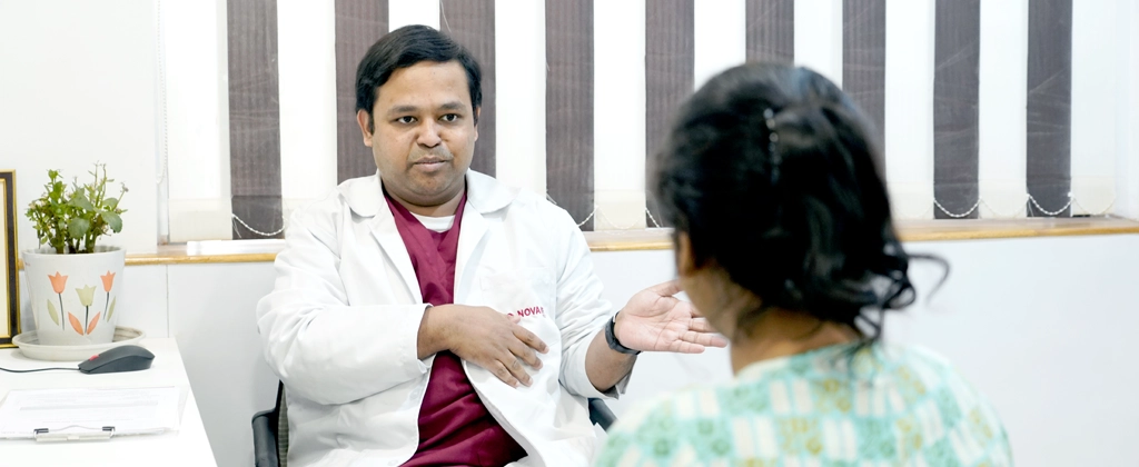 Private Consultation Room at Nova IVF Fertility Centre in Kankurgachi