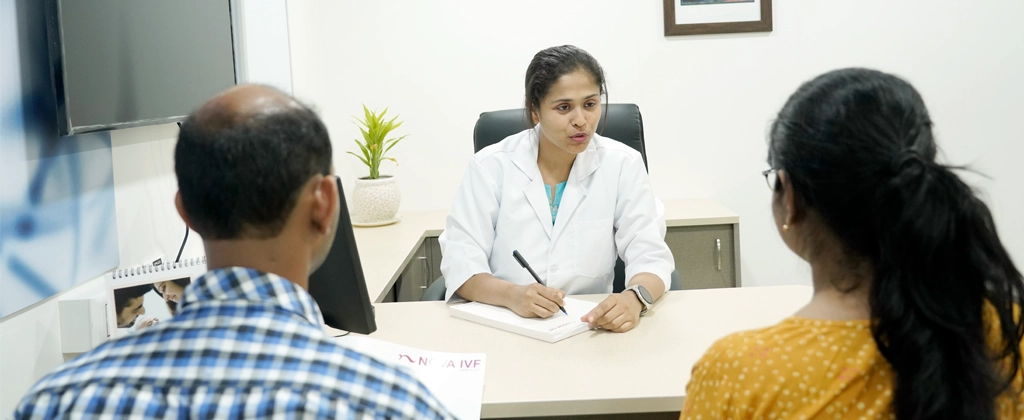 Private Consultation Room at Nova IVF Fertility Hospital in Howrah