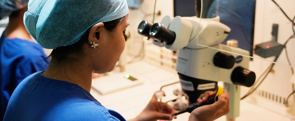 Equipped Examination Room at IVF Clinic in Chembur