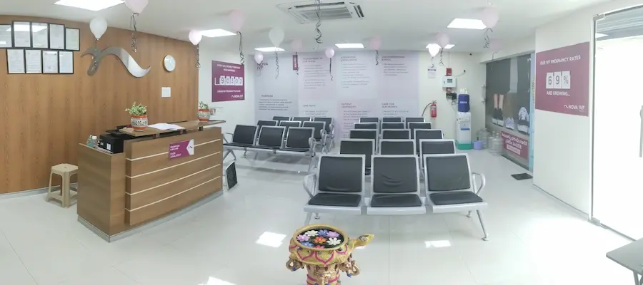 Clinic Front View at Nova IVF Fertility Secundrabad, AS Rao Nagar