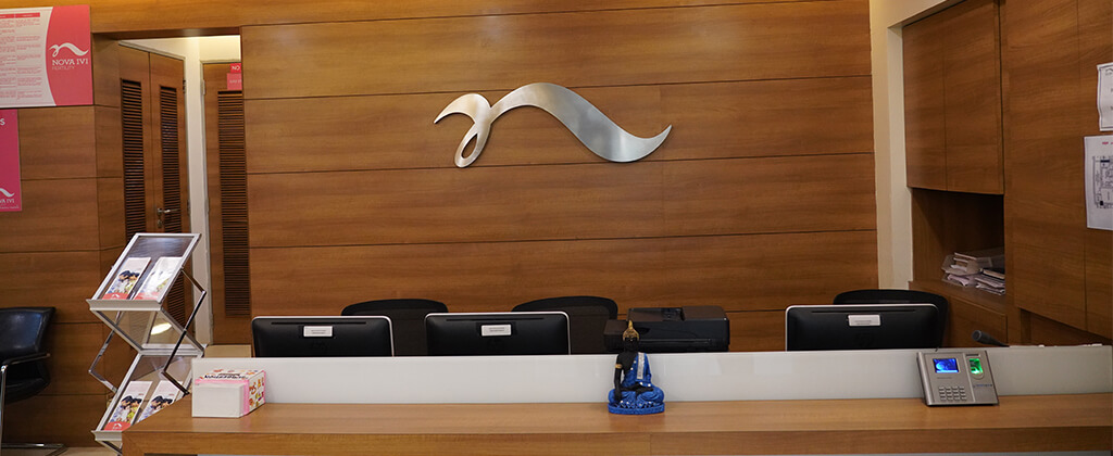 Front Desk at Nova IVF Fertility Clinic in Andheri