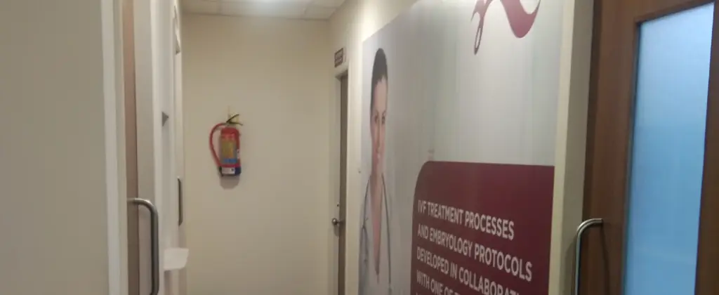 Corridor at IVF Clinic in Tambaram