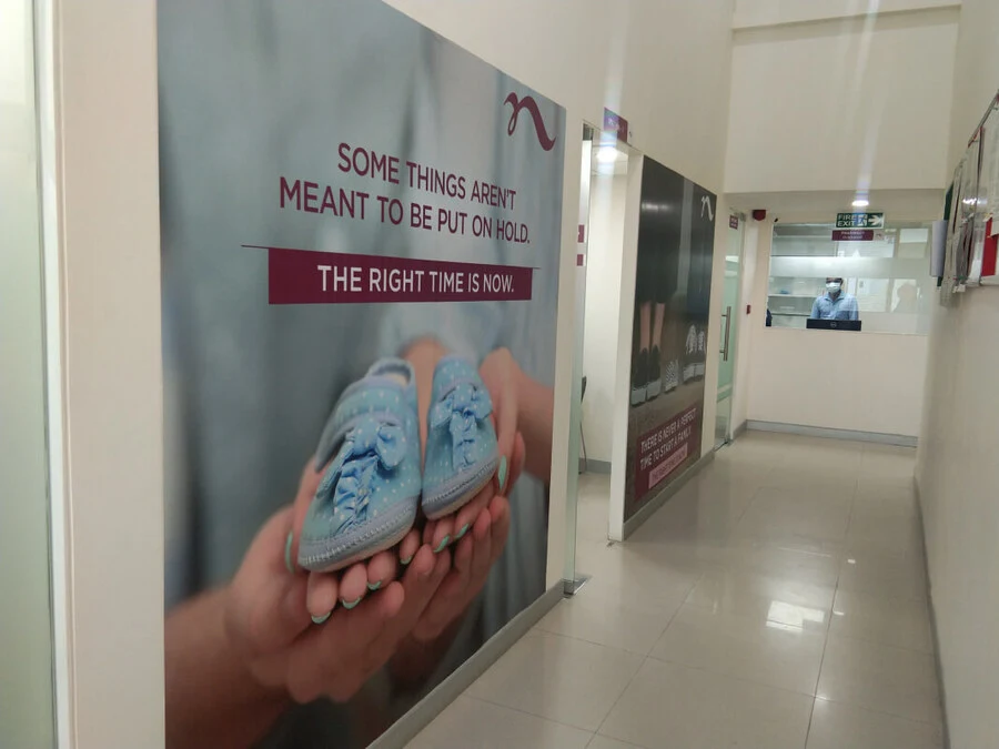 Consultation Room at IVF Clinic in Anna Nagar