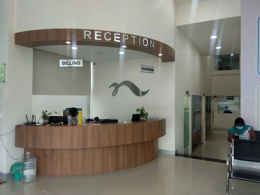 Reception Ares at Fertility Clinic in Anna Nagar