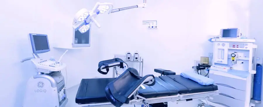 State-of-the-art examination room at Nova IVF Fertility in Basaveshwaranagar