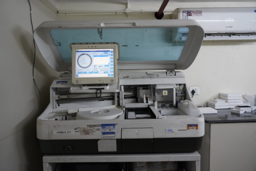 Advanced fertility treatment room at Nova IVF Clinic in Kolkata